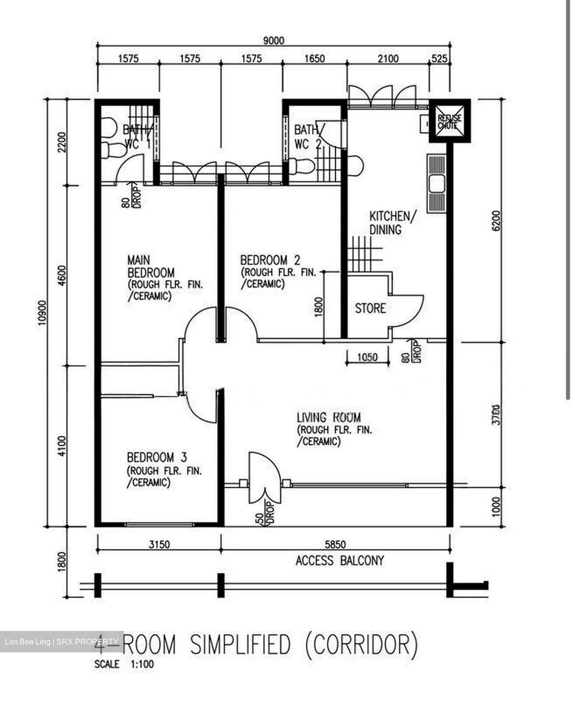 Blk 344 Kampong Ubi View (Geylang), HDB 4 Rooms #498824791